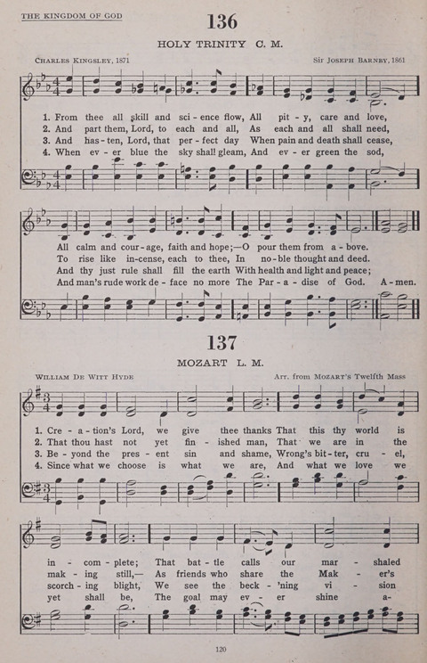 Hymns of the United Church page 120