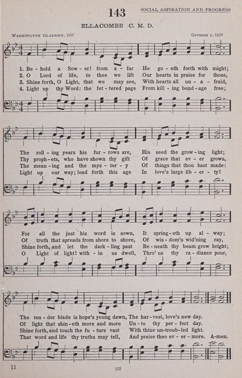 Hymns of the United Church page 125