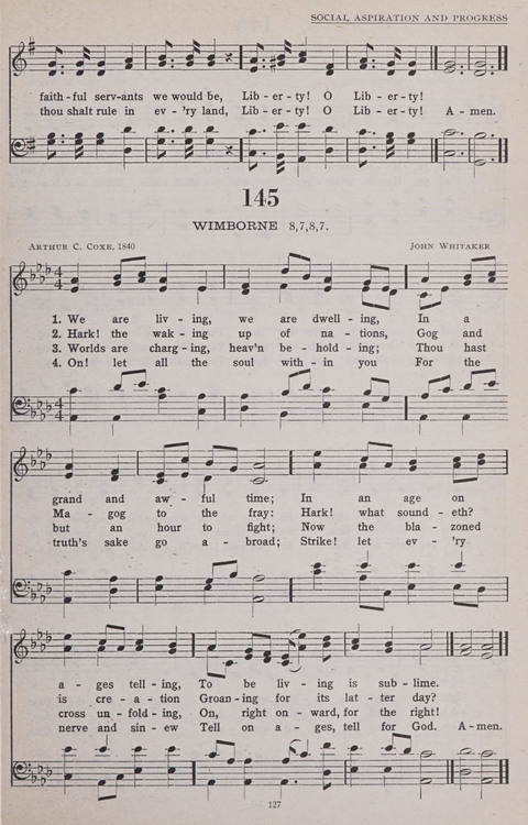 Hymns of the United Church page 127