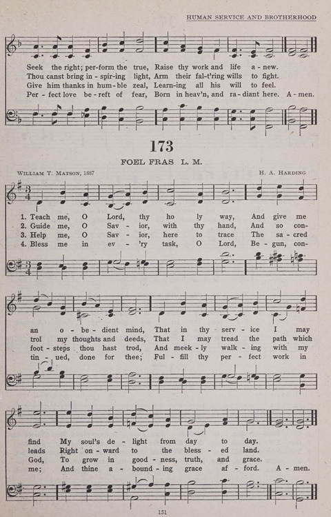 Hymns of the United Church page 151