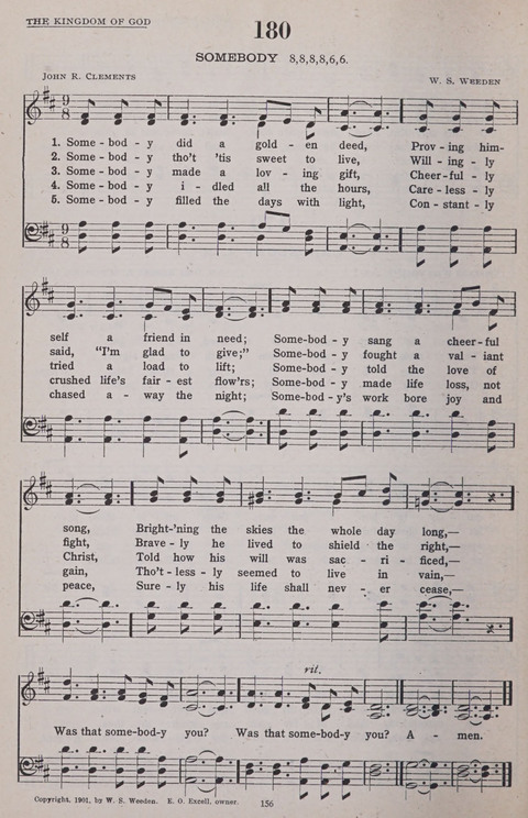 Hymns of the United Church page 156