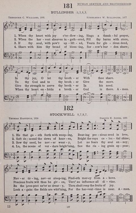 Hymns of the United Church page 157