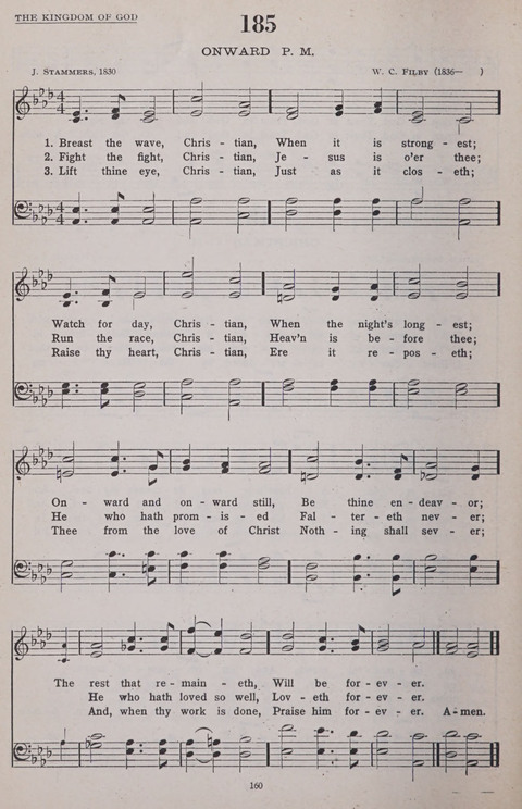 Hymns of the United Church page 160