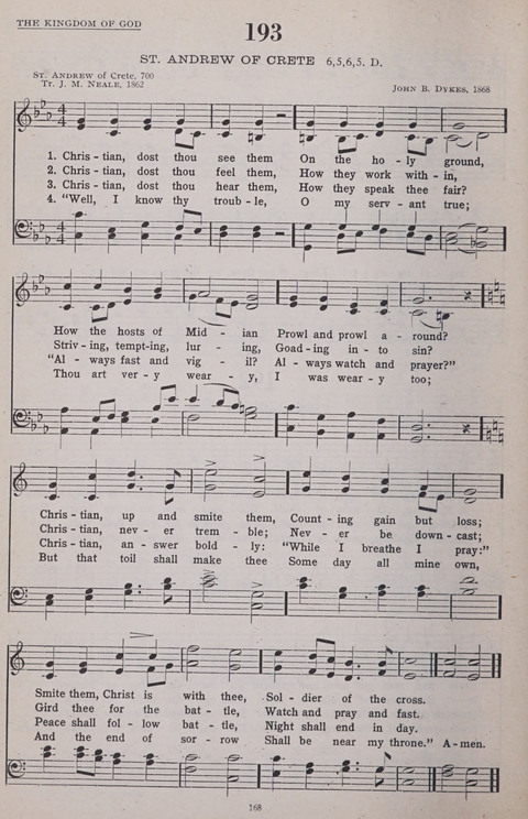 Hymns of the United Church page 168