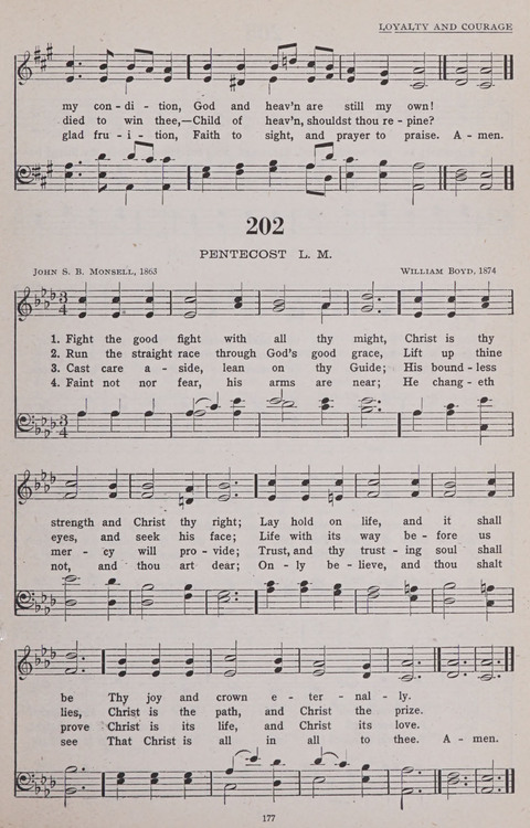 Hymns of the United Church page 177