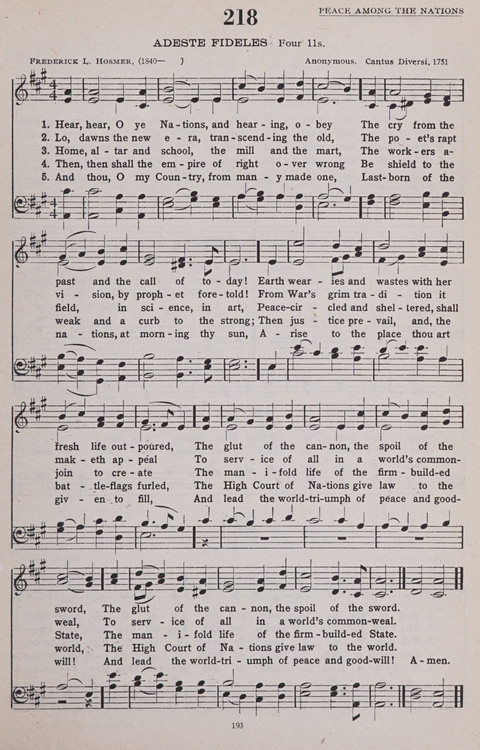 Hymns of the United Church page 193