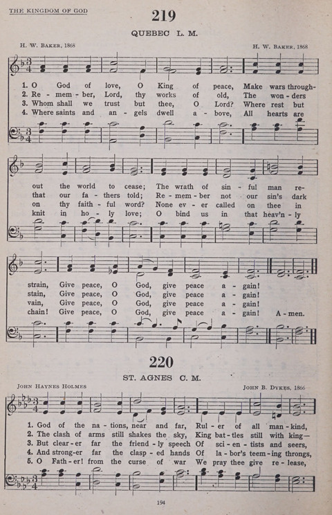 Hymns of the United Church page 194