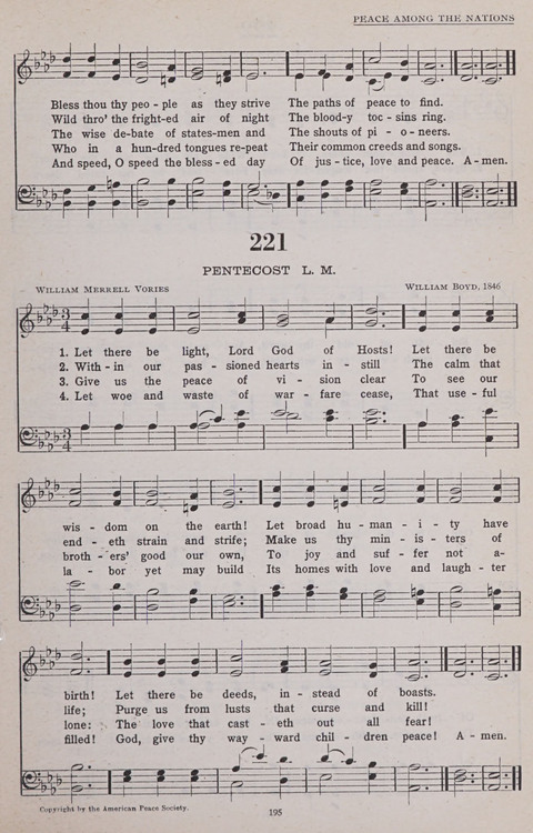 Hymns of the United Church page 195