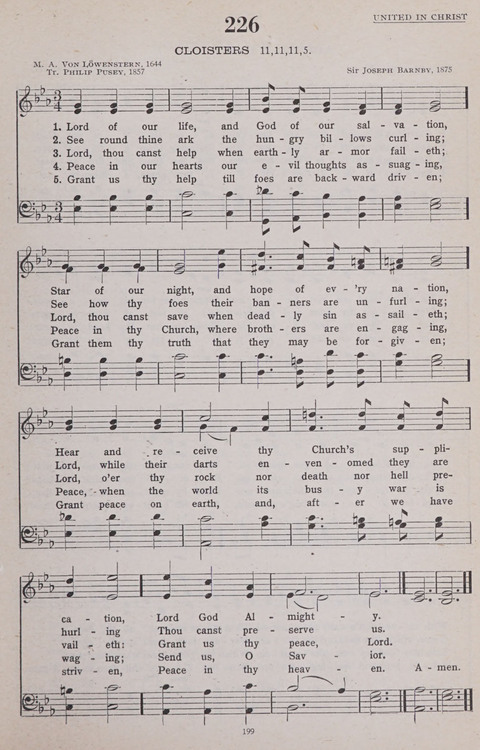 Hymns of the United Church page 199