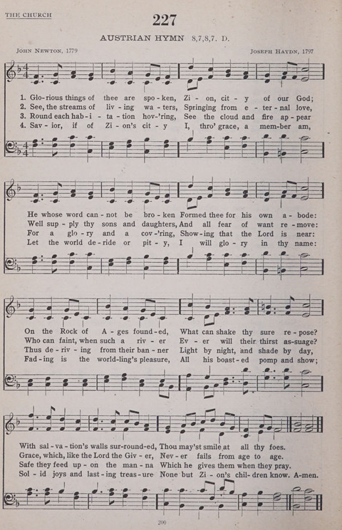 Hymns of the United Church page 200