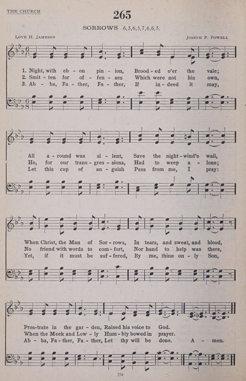 Hymns of the United Church page 234