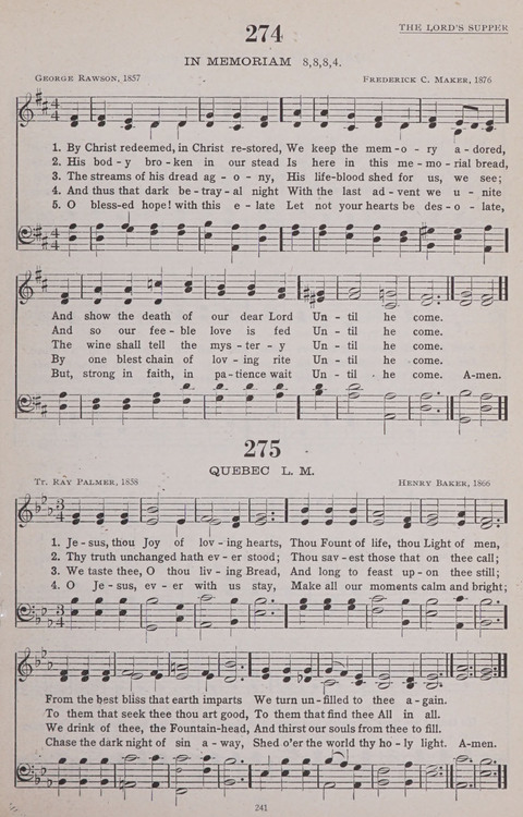 Hymns of the United Church page 241