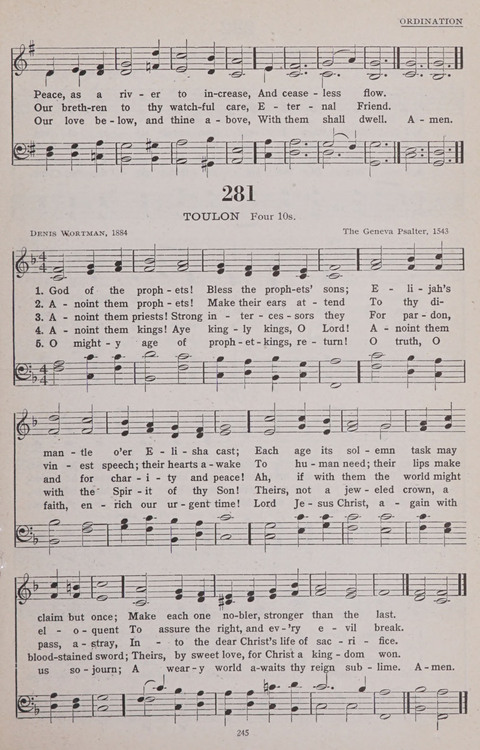 Hymns of the United Church page 245