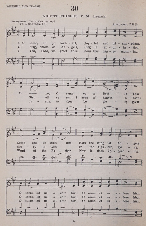 Hymns of the United Church page 26