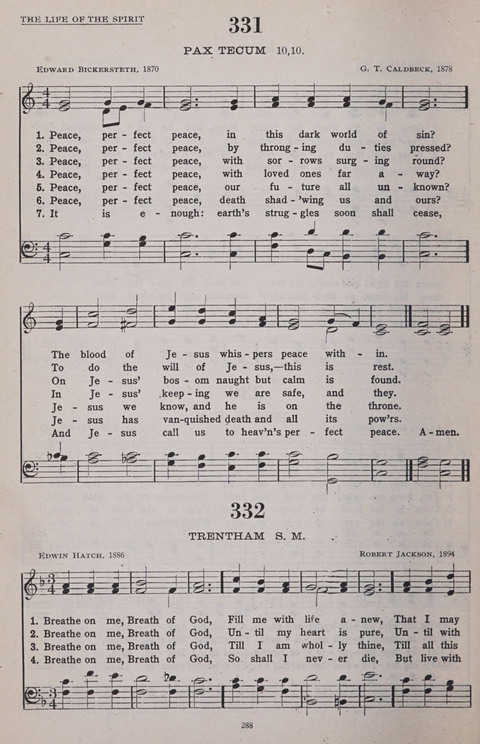 Hymns of the United Church page 288