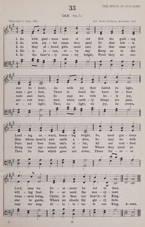 Hymns of the United Church page 29