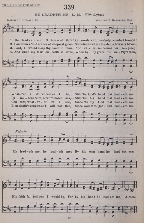 Hymns of the United Church page 294