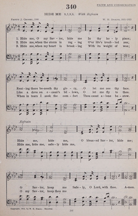 Hymns of the United Church page 295