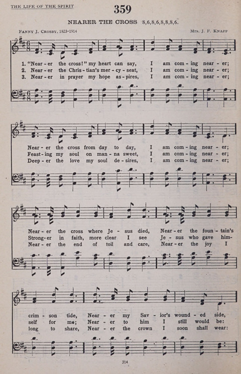 Hymns of the United Church page 314