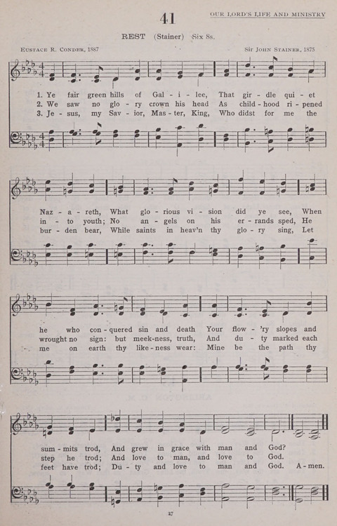 Hymns of the United Church page 37