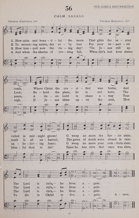 Hymns of the United Church page 49