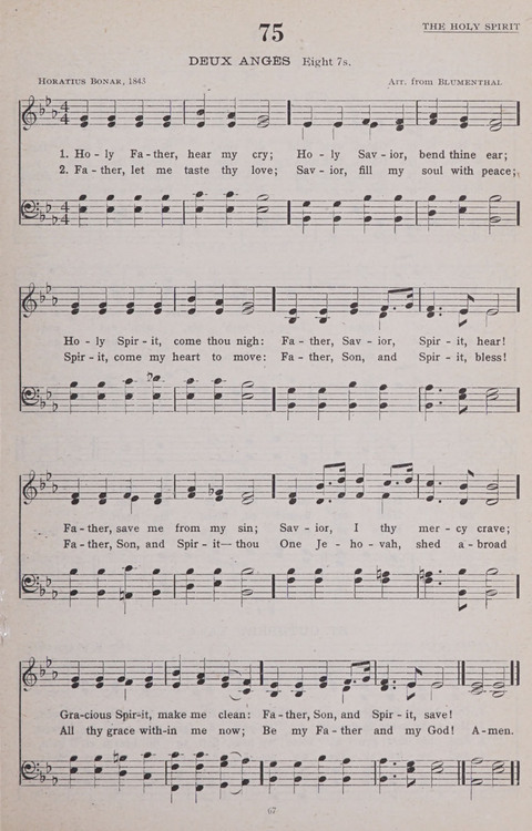 Hymns of the United Church page 67