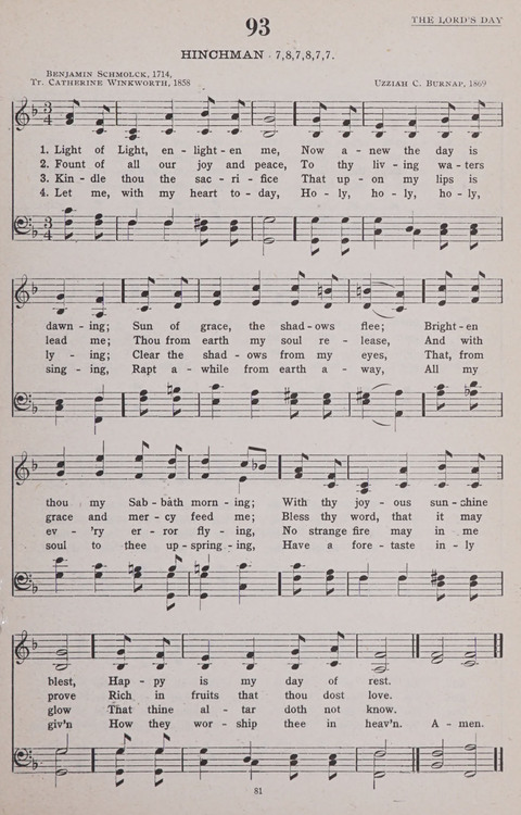 Hymns of the United Church page 81