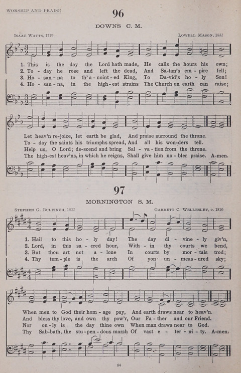 Hymns of the United Church page 84