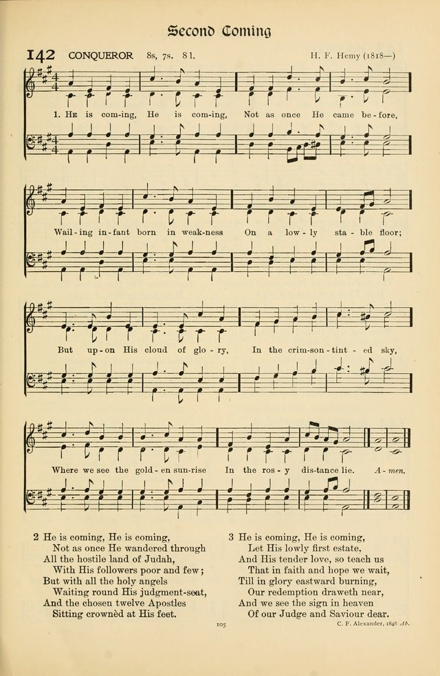 Hymns of Worship and Service page 105