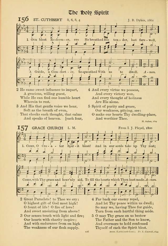 Hymns of Worship and Service page 116