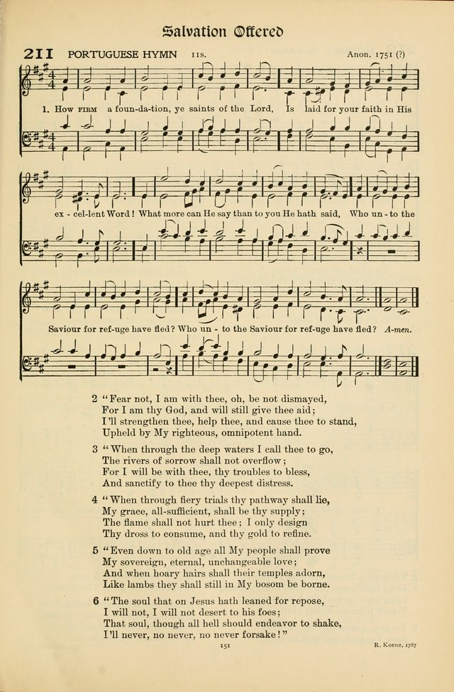 Hymns of Worship and Service page 151