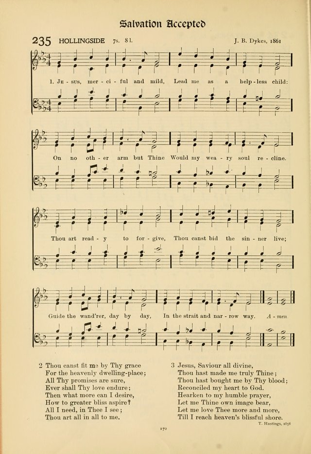 Hymns of Worship and Service page 172