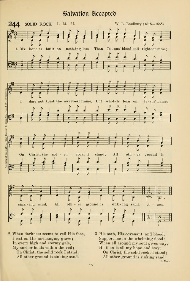 Hymns of Worship and Service page 177