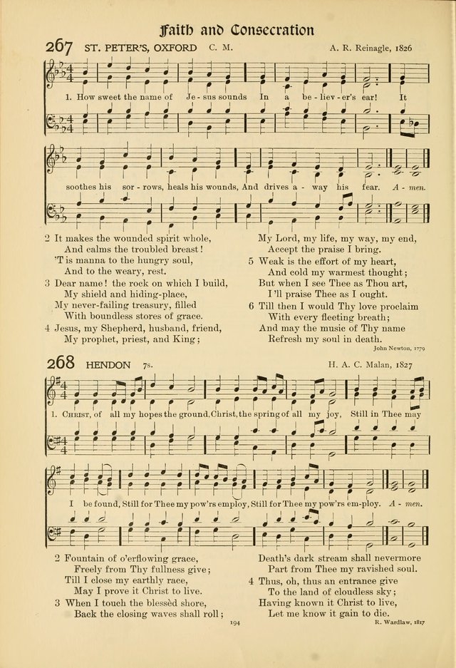 Hymns of Worship and Service page 194