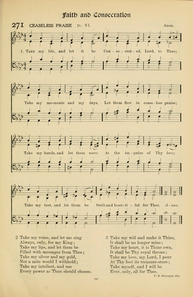 Hymns of Worship and Service page 197