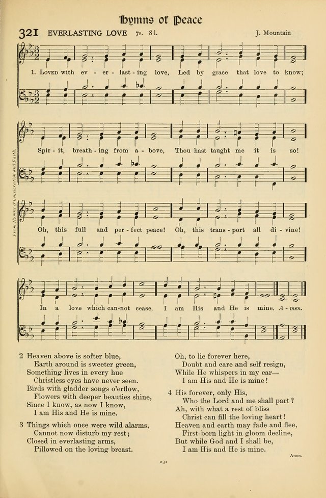 Hymns of Worship and Service page 231