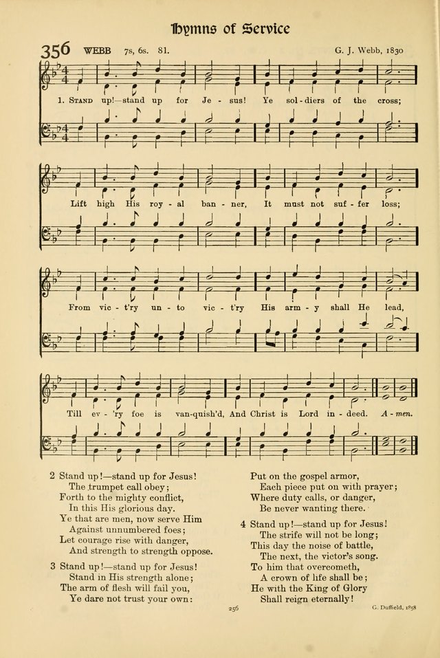 Hymns of Worship and Service page 256