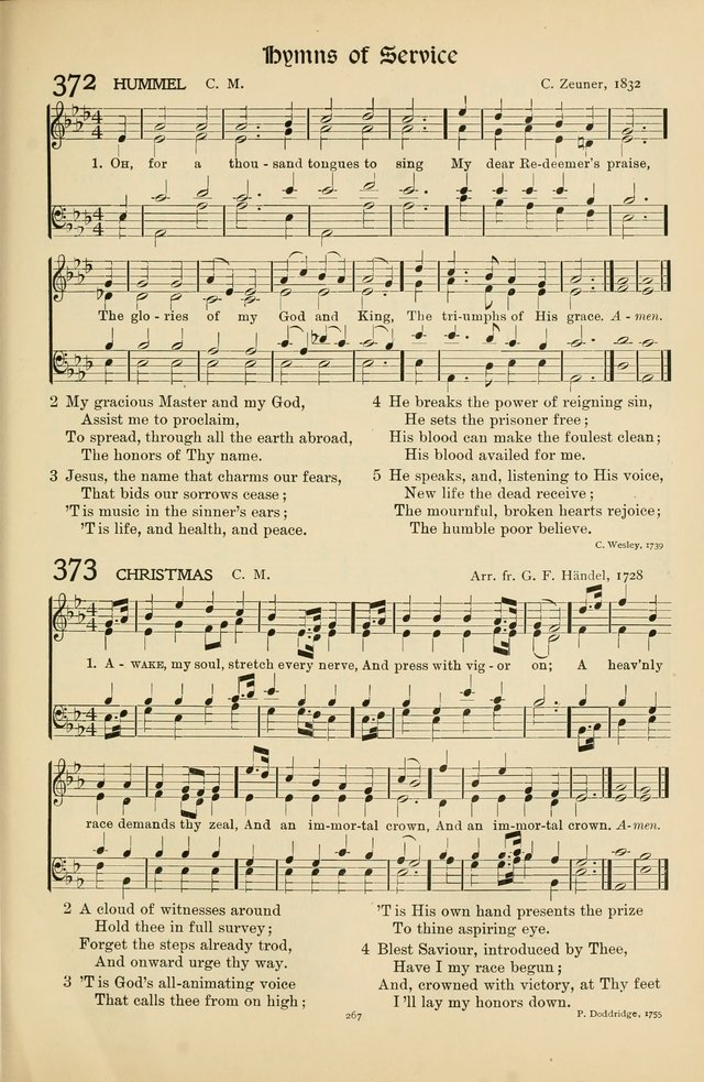 Hymns of Worship and Service page 267