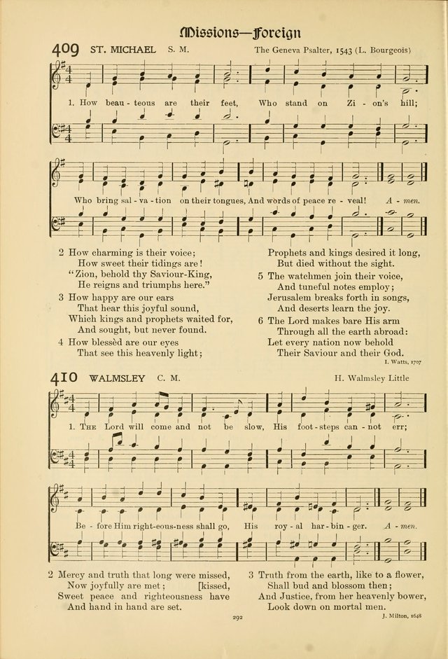 Hymns of Worship and Service page 292