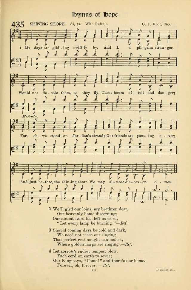 Hymns of Worship and Service page 315