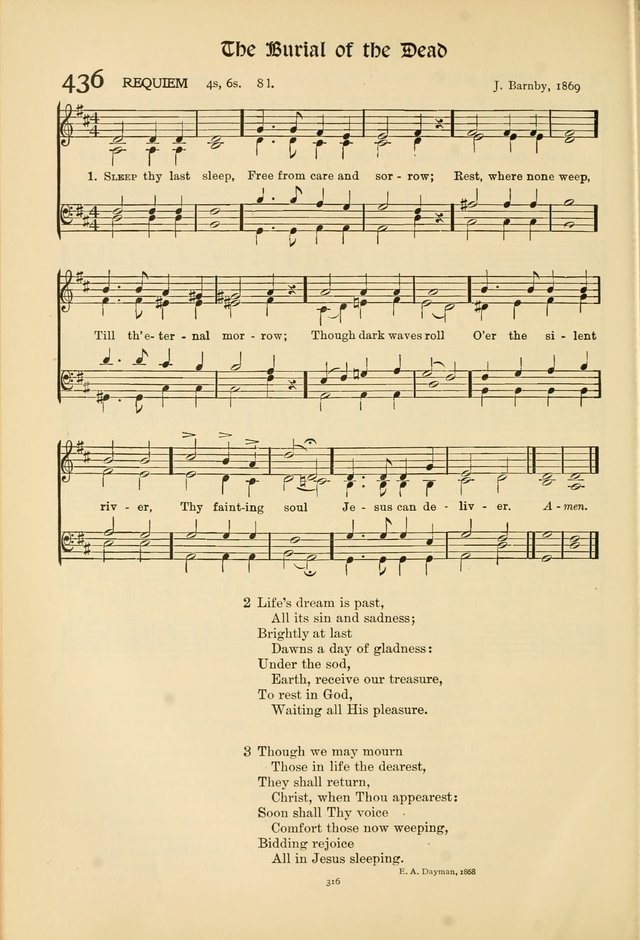 Hymns of Worship and Service page 316