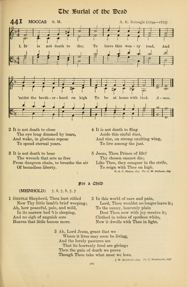 Hymns of Worship and Service page 319