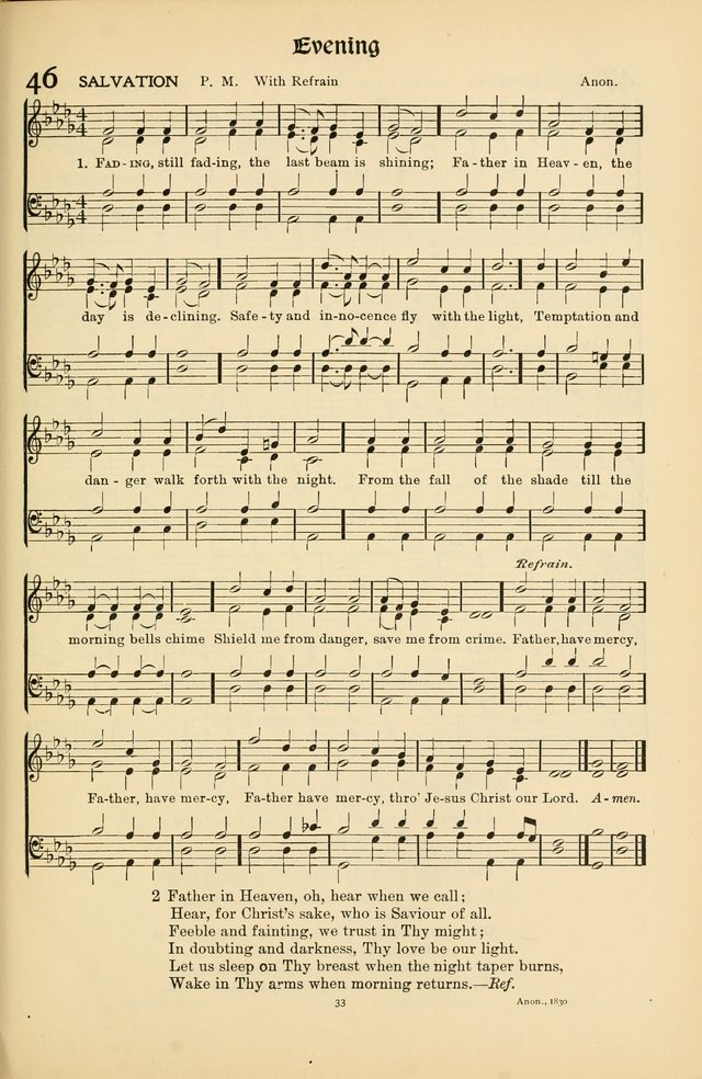 Hymns of Worship and Service page 33