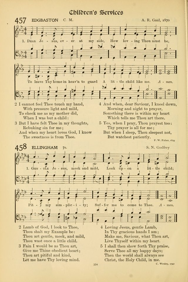 Hymns of Worship and Service page 334