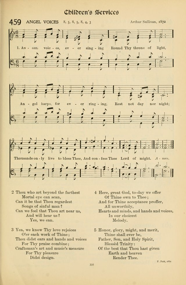 Hymns of Worship and Service page 335