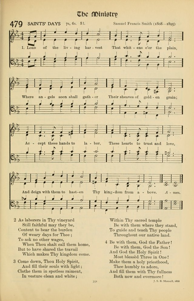 Hymns of Worship and Service page 351