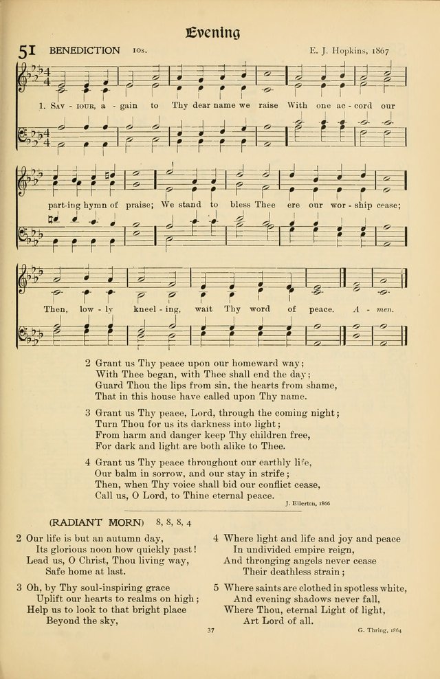 Hymns of Worship and Service page 37