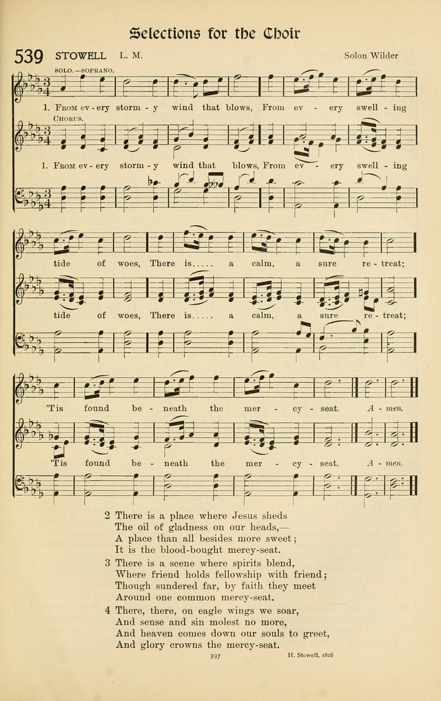 Hymns of Worship and Service page 397