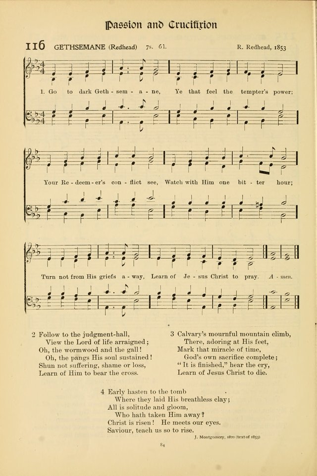 Hymns of Worship and Service page 84