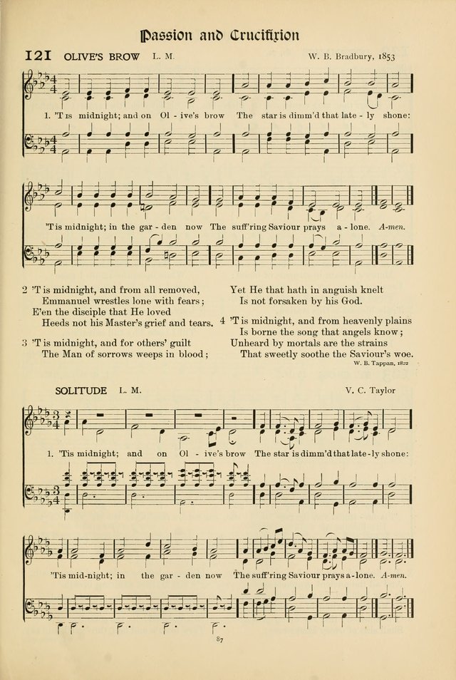 Hymns of Worship and Service page 87